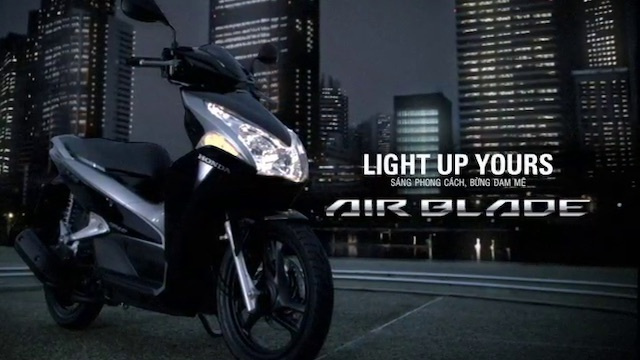 HONDAベトナムWaveRSXTVCMタイ撮影コーディネート