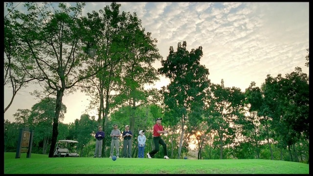 ヨネックスTVCMタイ撮影コーディネート